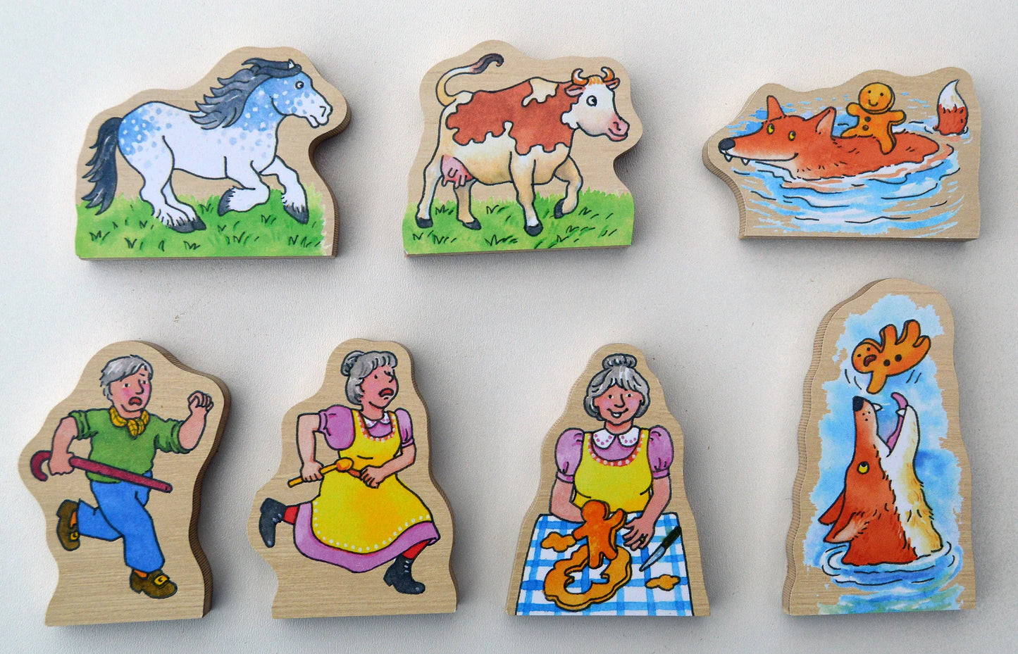 Traditional Tales - The Gingerbread Man Story Figures