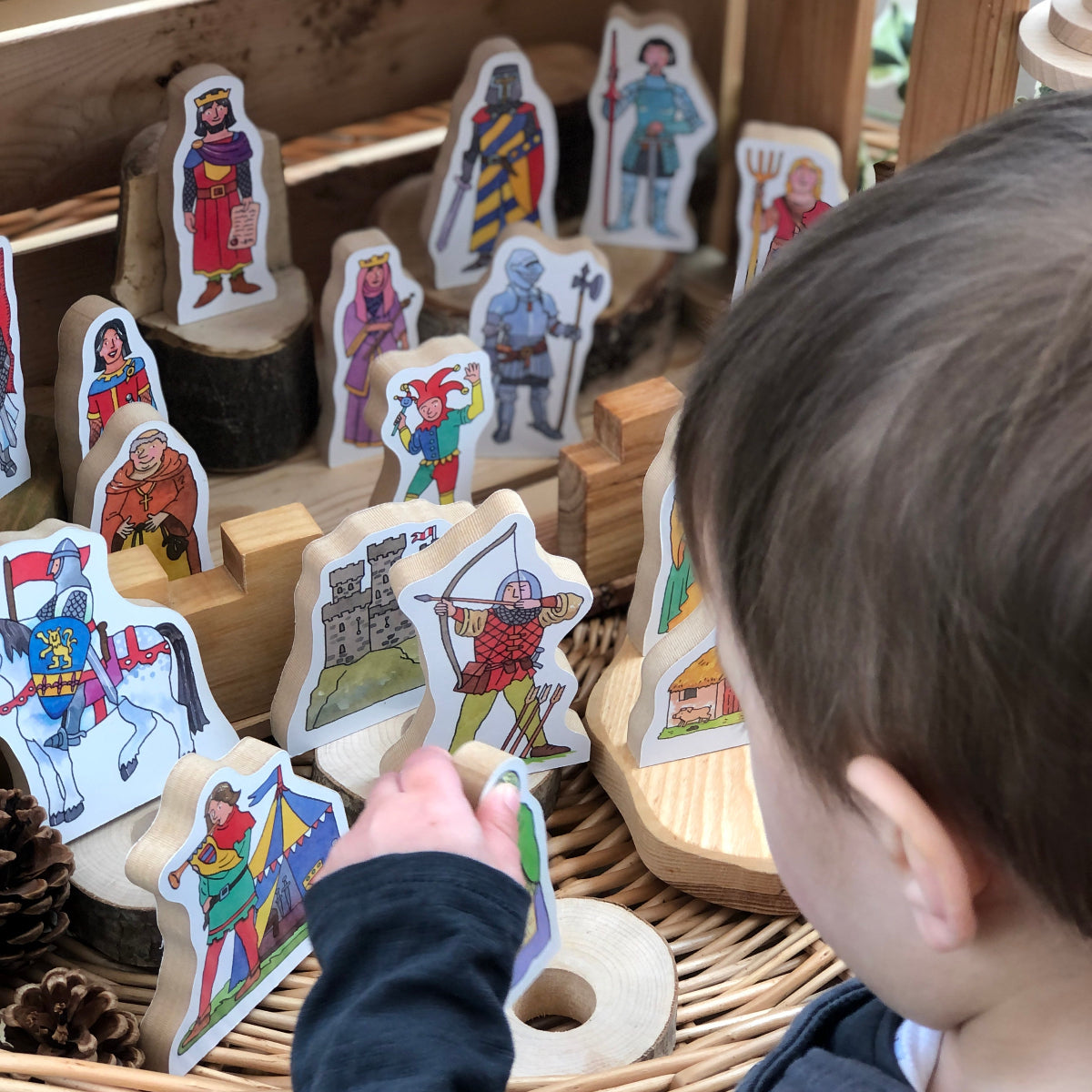 Medieval Small World Play Figures