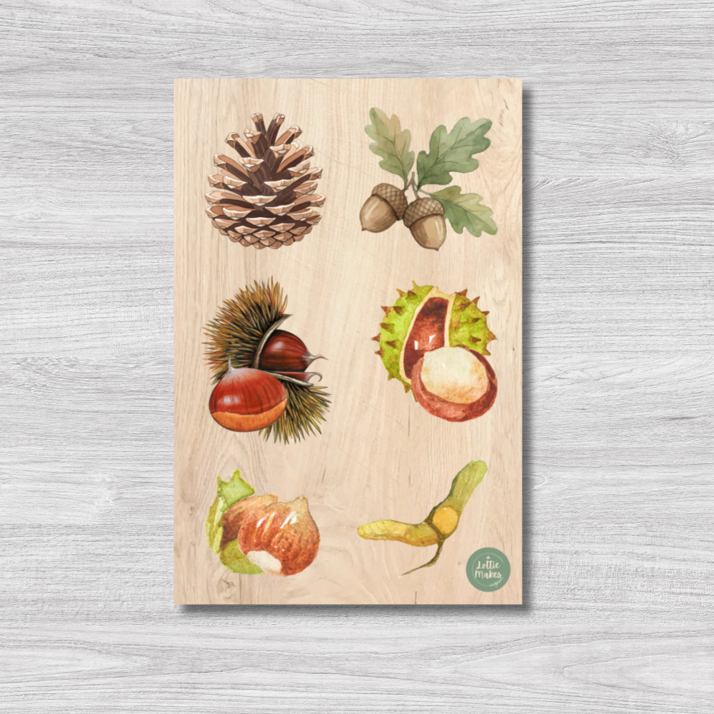 Nature's Treasures Peg Puzzle and Small World Play Pieces