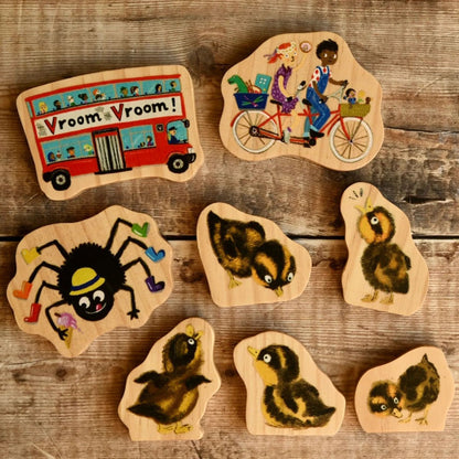 Alphabet Rhyme Time Characters Set 1