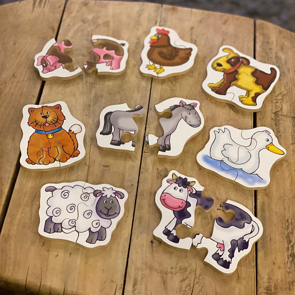 Early Years animals jigsaws