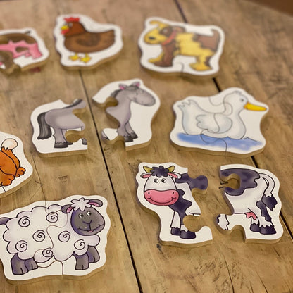 Early Years animals jigsaws