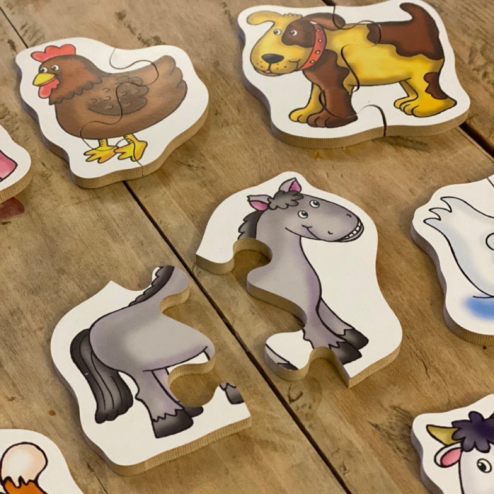 Early Years animals jigsaws