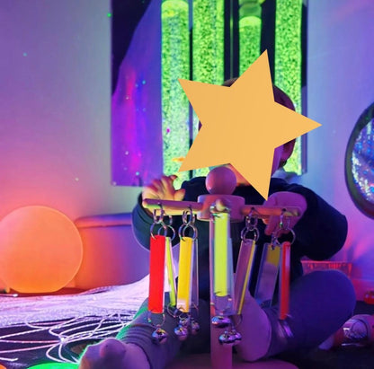 Learn Well Fluorescent Mirror Chimeabout Sensory Toy