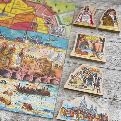 Great Fire of London History Jigsaw Puzzle