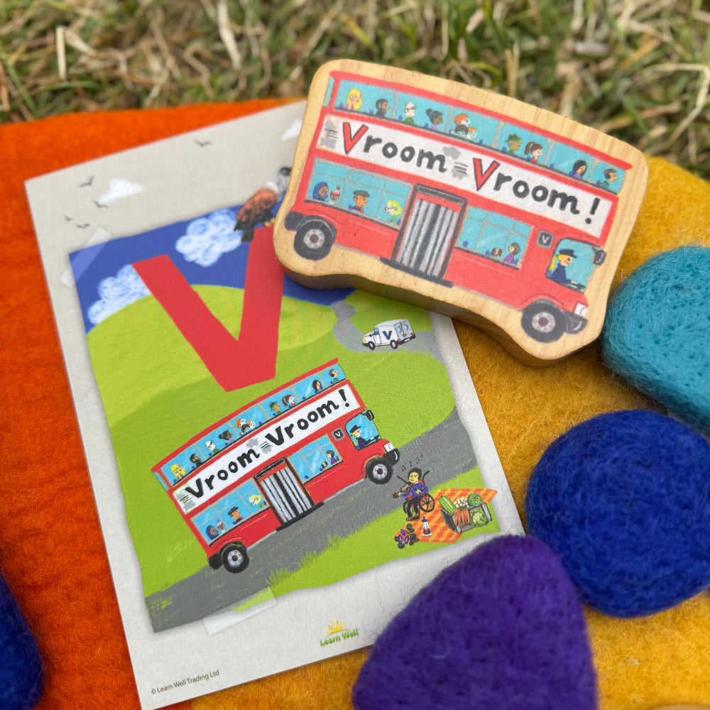 Alphabet Rhyme Time Characters Set 1