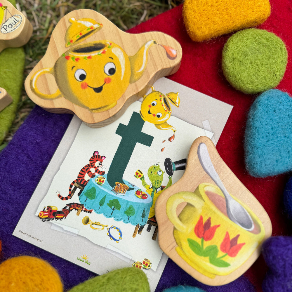 Alphabet Rhyme Time Characters Set 2