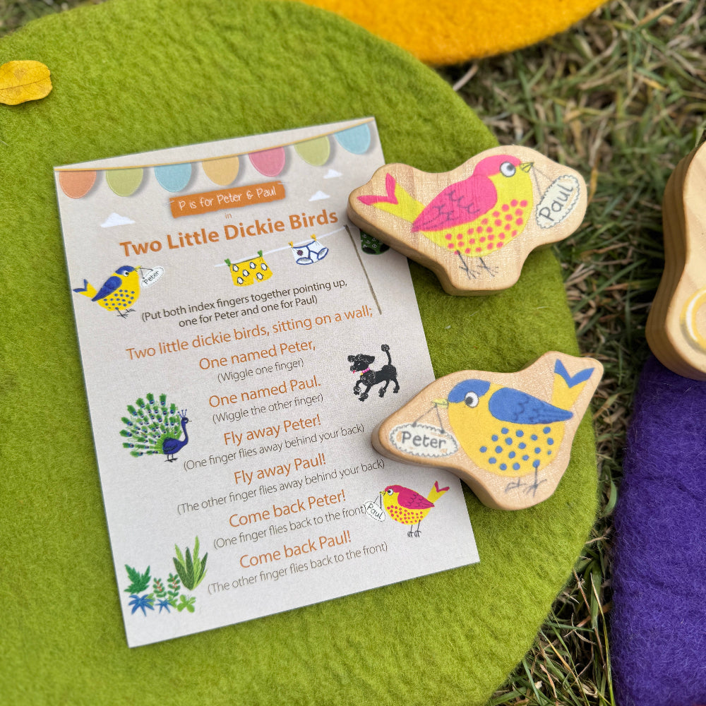 Alphabet Rhyme Time Characters Set 2