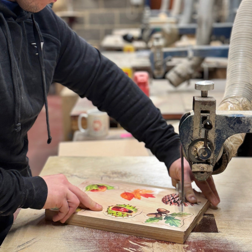 Nature's Treasures Peg Puzzle and Small World Play Pieces