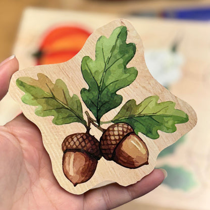 Nature's Treasures Peg Puzzle and Small World Play Pieces