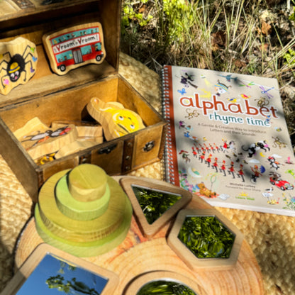 Alphabet Rhyme Time A4 Phonics Book