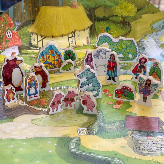 Fairytale characters for story telling