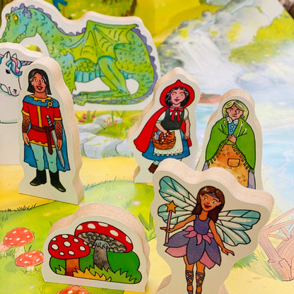 Fairytale characters for story telling