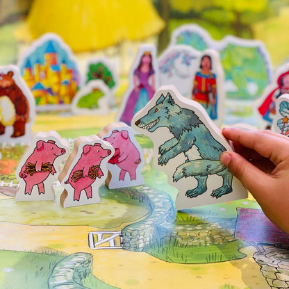 Fairytale characters for story telling