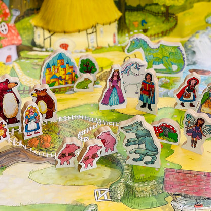 Fairytale characters for story telling