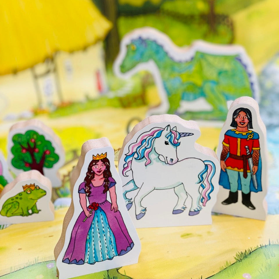 Fairytale characters for story telling
