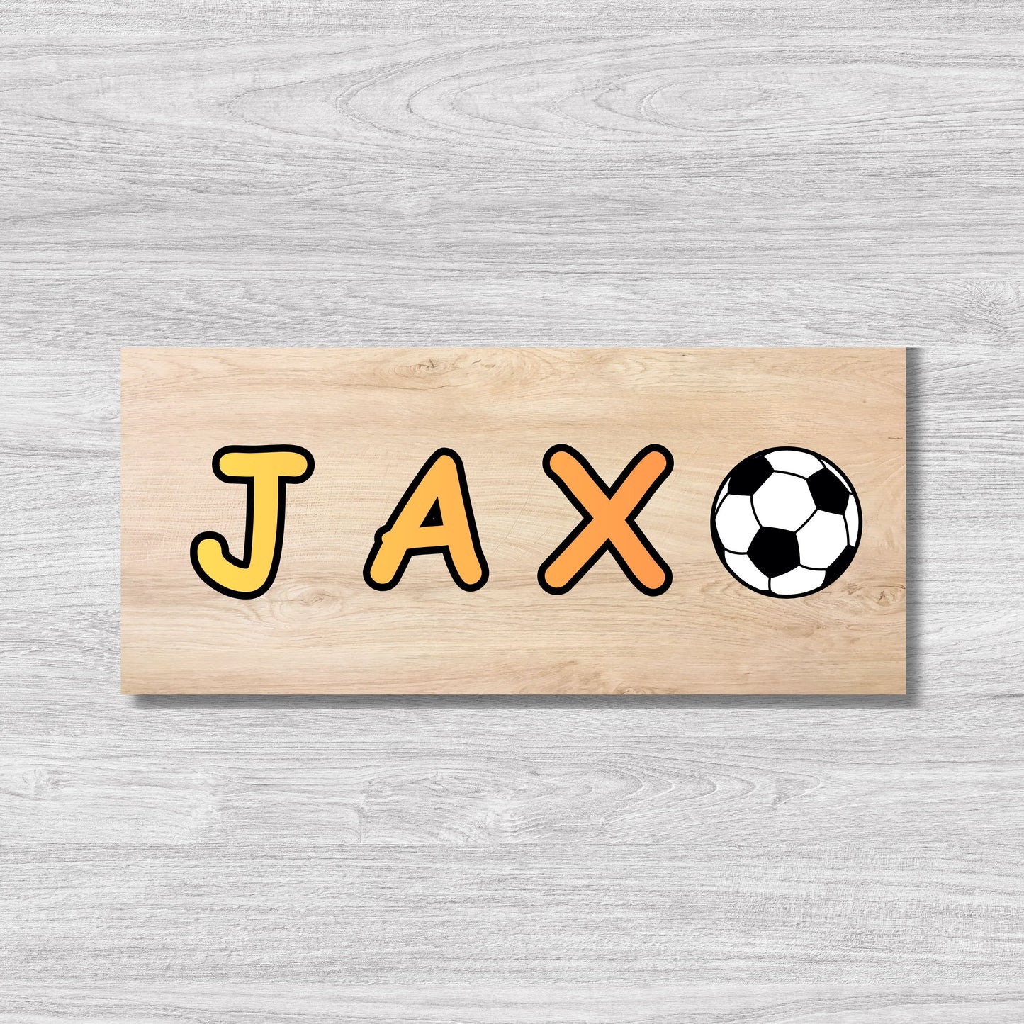 Personalised Name Peg Puzzle