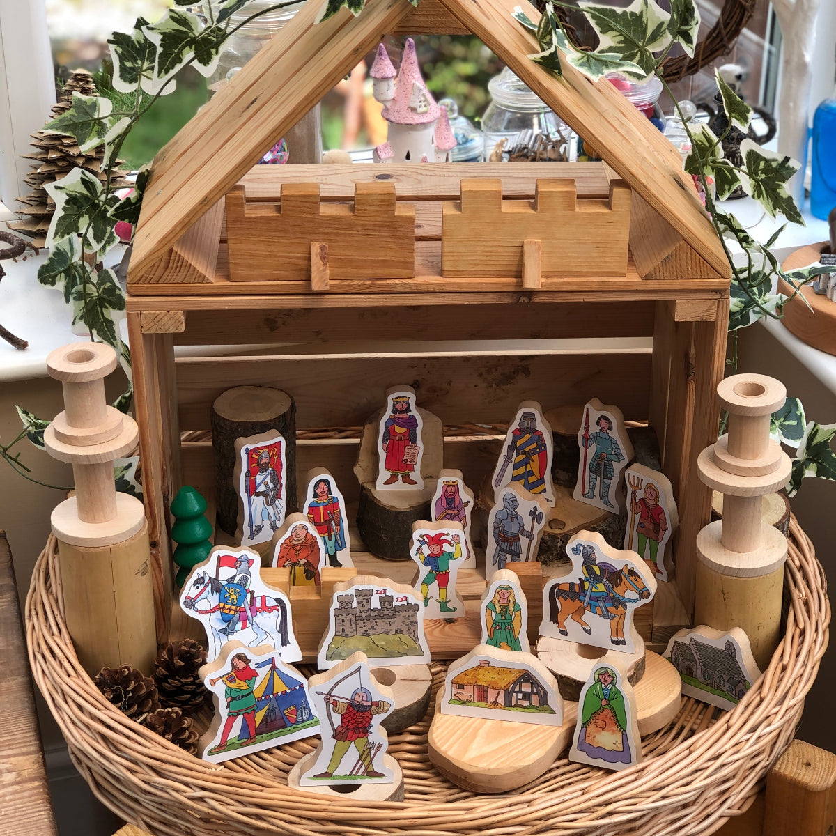 Medieval Small World Play Figures