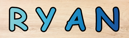 Personalised Name Peg Puzzles