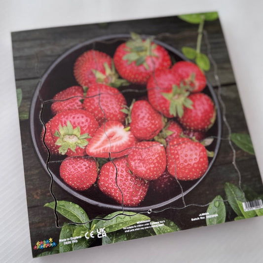 Strawberry Life Cycle Layered Puzzle