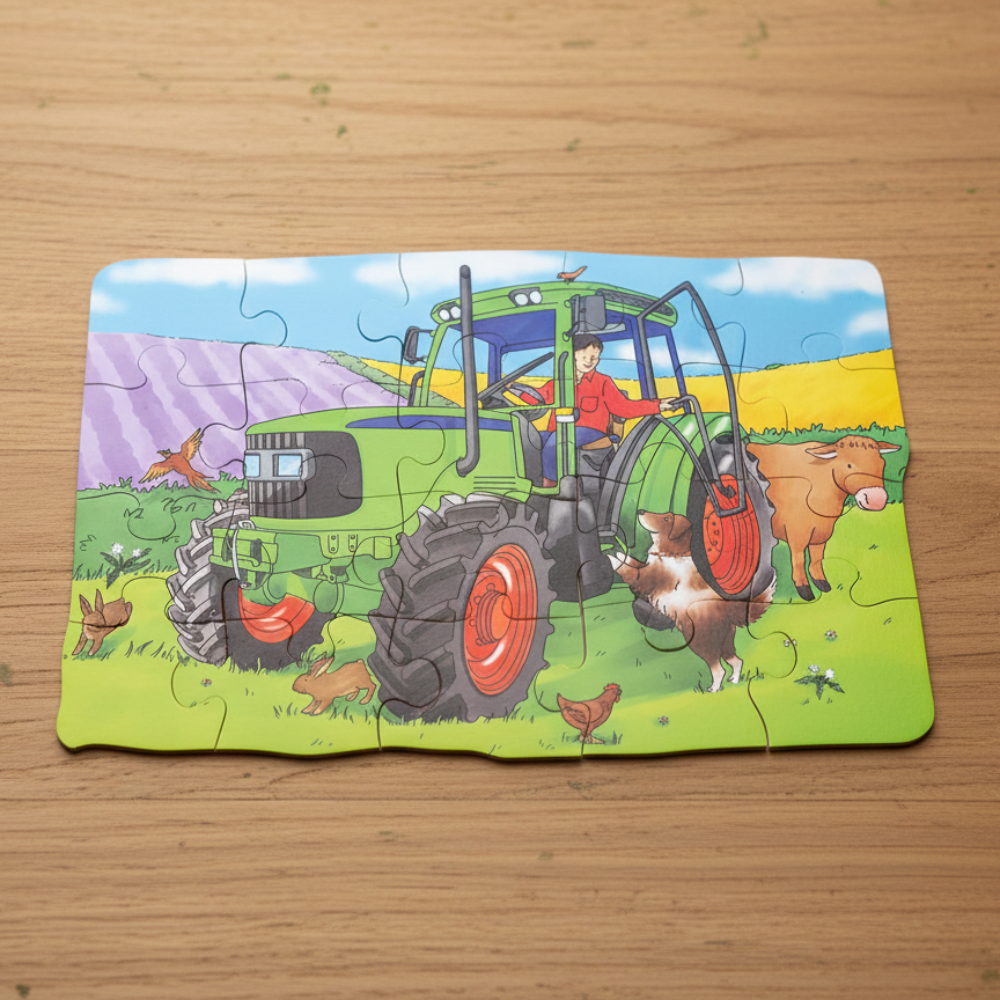 tractor jigsaw puzzle