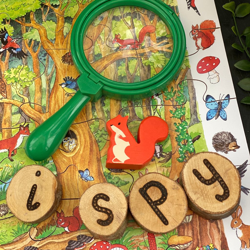 Discover the Forest I Spy Wooden Jigsaw Puzzle