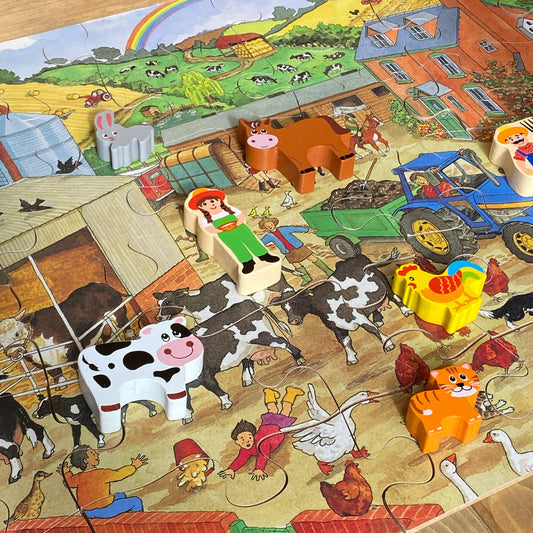 Farm Wooden Jigsaw Puzzle