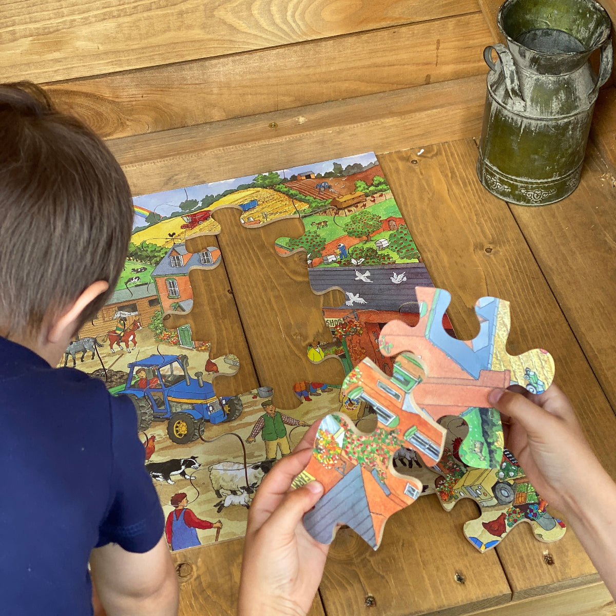 Farm Wooden Jigsaw Puzzle