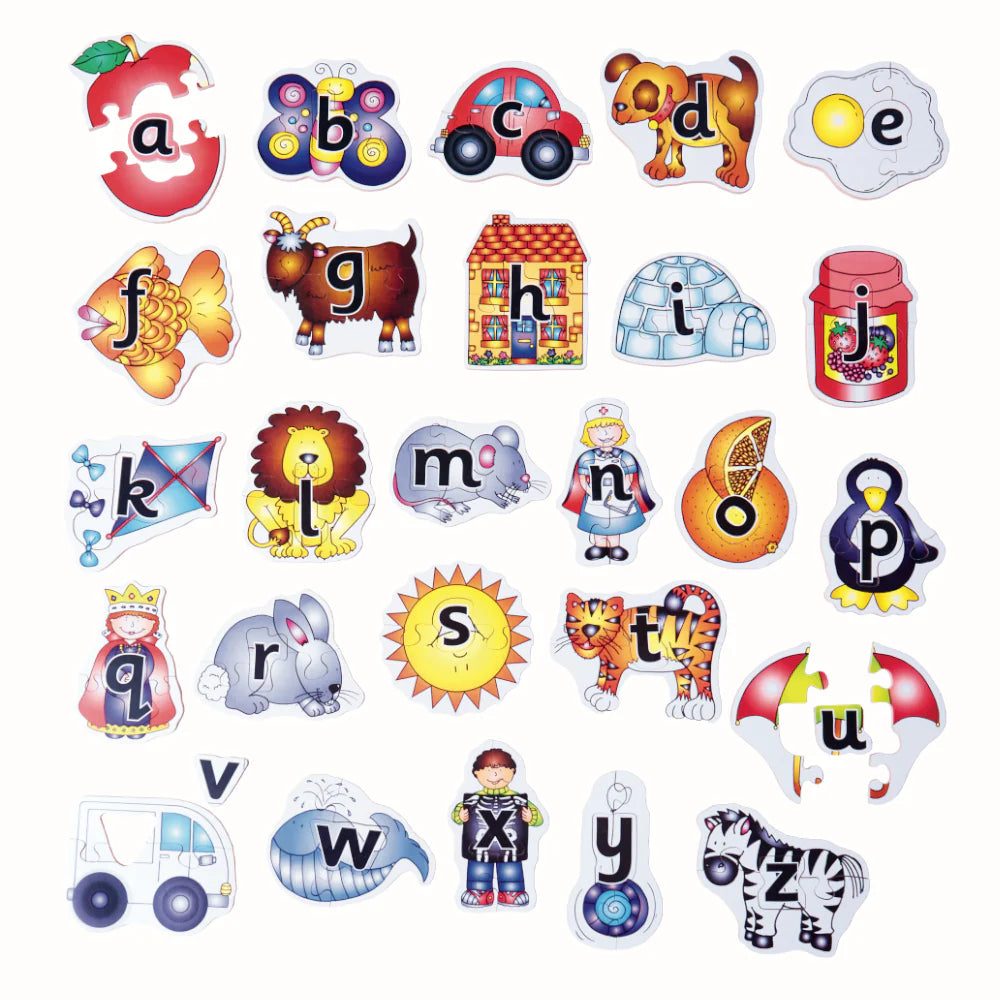 ABC Alphabet - Early Years Simple Jigsaw Puzzles