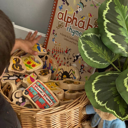 Alphabet Rhyme Time Characters Set 1
