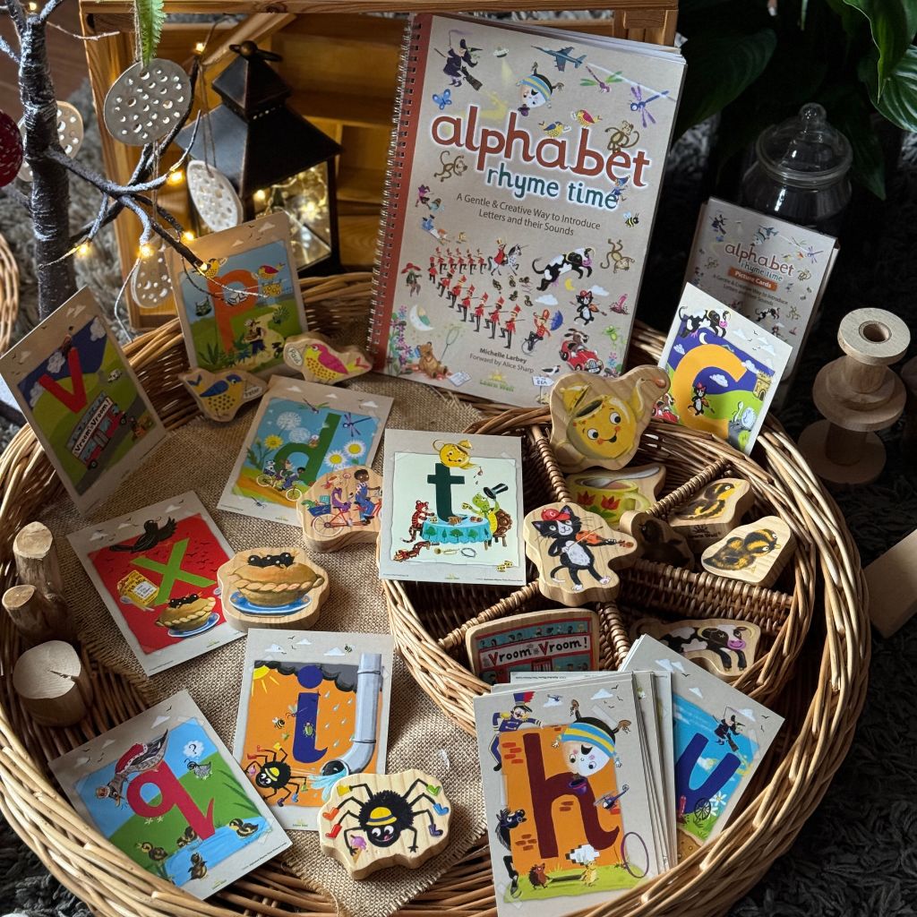 Alphabet Rhyme Time A5 Picture Postcards Set