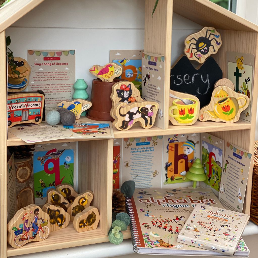 Alphabet Rhyme Time Characters Set 1