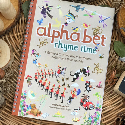 Alphabet Rhyme Time A4 Phonics Book