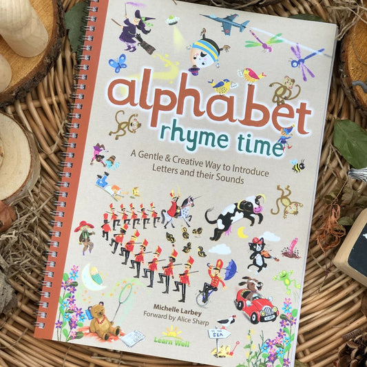 Alphabet Rhyme Time A4 Phonics Book
