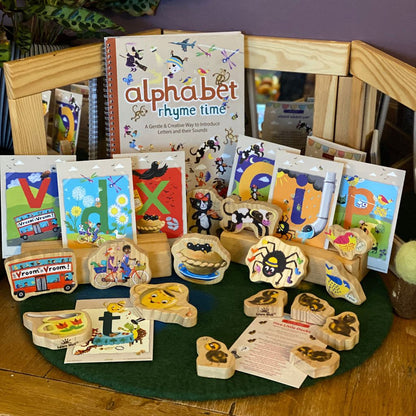 Alphabet Rhyme Time A4 Phonics Book