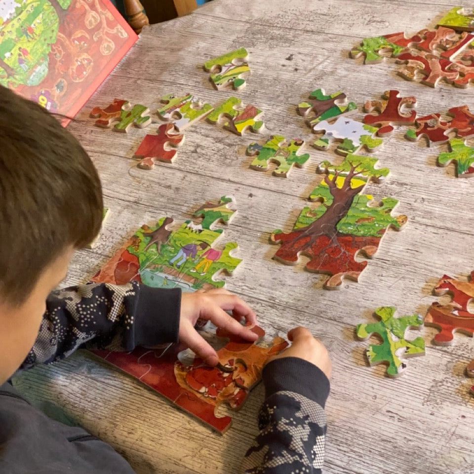 beneath our world hibernation jigsaw