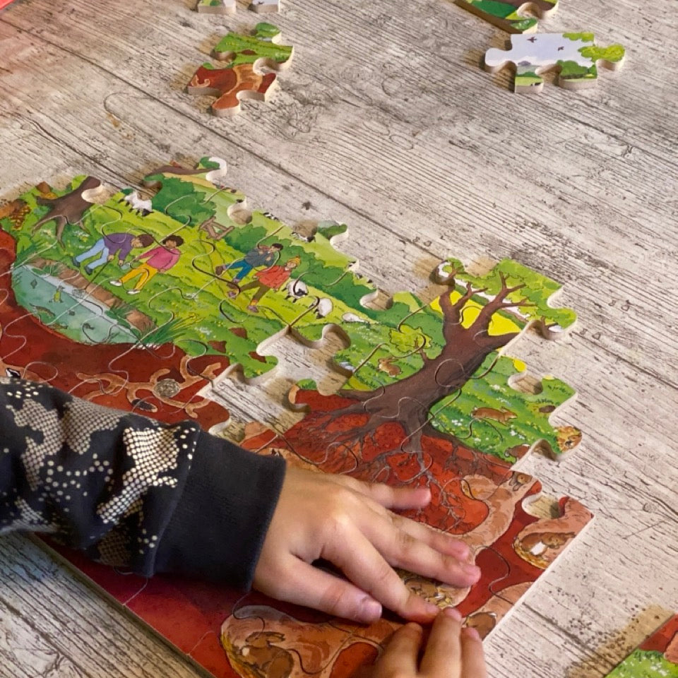 beneath our world hibernation jigsaw