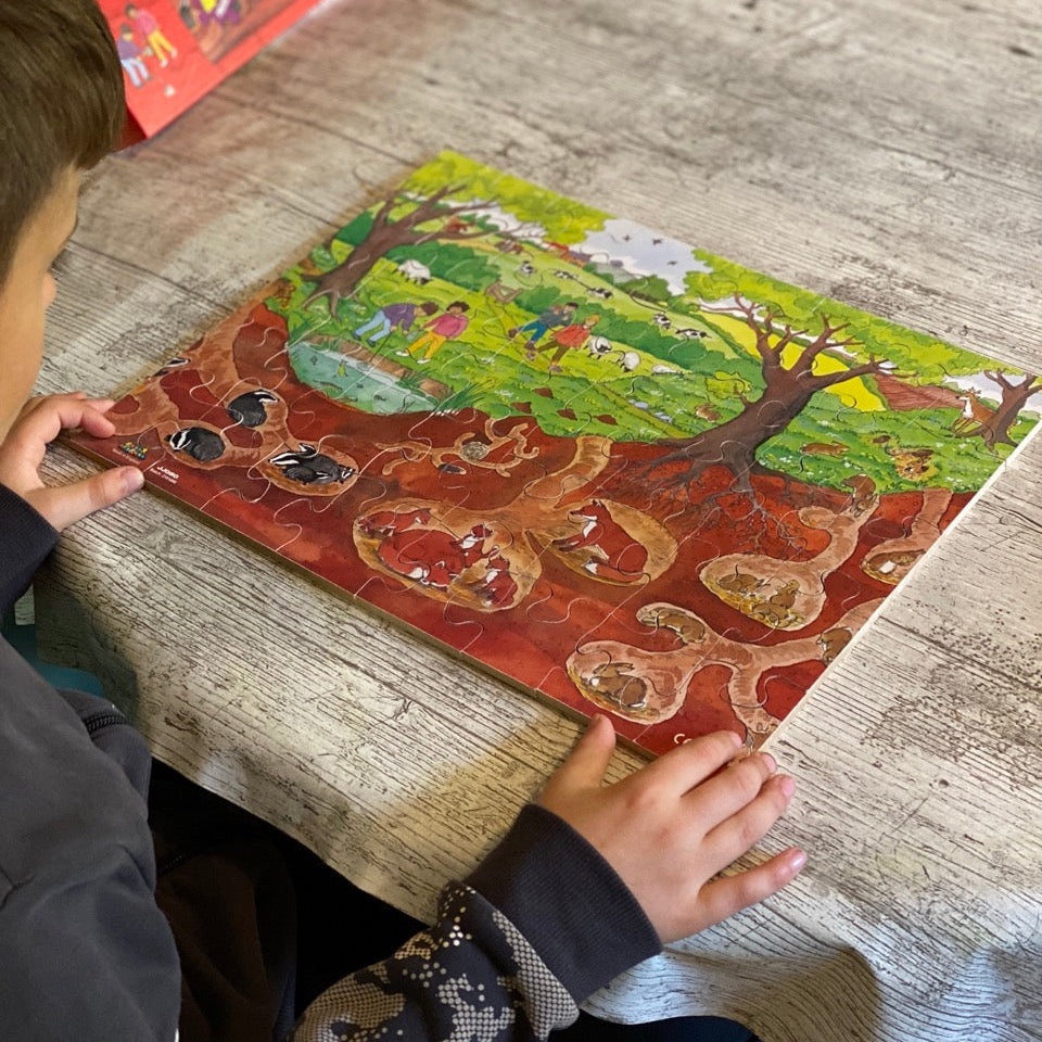 beneath our world hibernation jigsaw