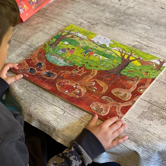 beneath our world hibernation jigsaw