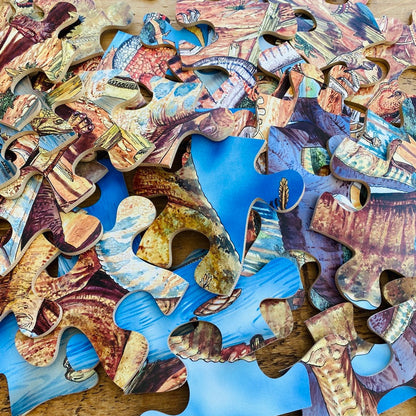 dinosaur wooden jigsaw