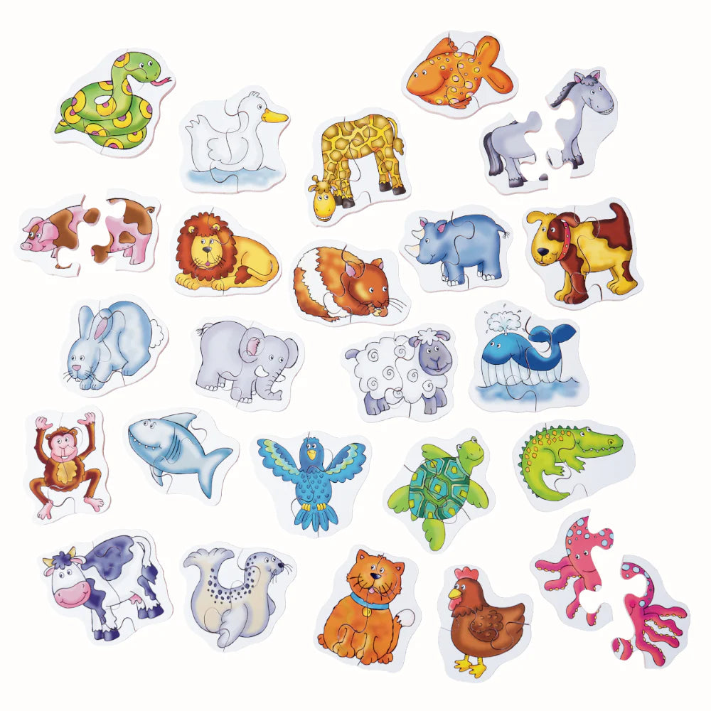 Animals - Early Years Simple Jigsaw Puzzles