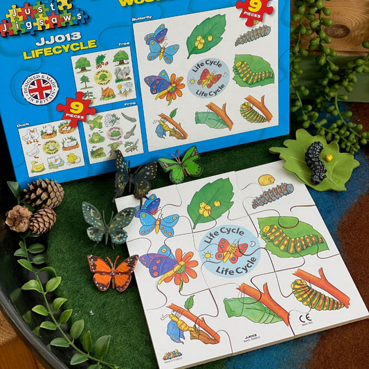 Life Cycle Jigsaw Puzzles (Set of 4)