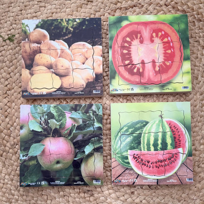 Tomato Life Cycle Layered Puzzle